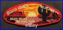 Sequoia Council Oa Tah Heetch 195 2017 Jamboree Bsa Centennial 9-patch 100 Made