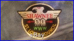Shawnee Lodge 51 St louis Council, J1 boy scout jacket patch, OA, Boy Scout