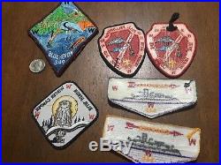 Super RARE Boy Scout OA Patches 349 Blue Heron X1 H-9216S & Vigil Flap + Others