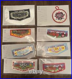 Tkope Kwiskwis 502 Lot of Patches Look at all pics