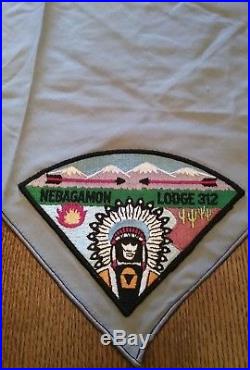 USA Boy Scouts Of America Order Of Arrow Nebagamon Lodge Patch Neckerchief