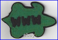 Unami Lodge 1 OA Patch Felt Turtle X6 FELT Ws Circa 1940s Philadelphia Council