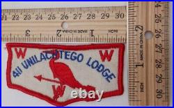 Unilachtego Lodge 411 NJ Order of the Arrow O A Boy Scout BSA Flap Patch