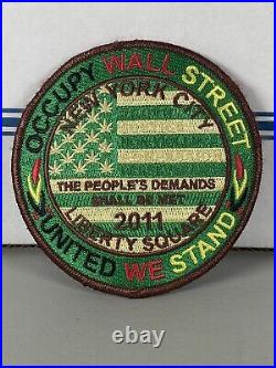 Unique Full Set Of Occupy Wall Street Patches