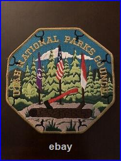 Utah National Parks Council Wood Badge Critter Jacket Patch 9 Patch Set New