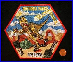 Utah National Parks Oa 508 363 2010 Bsa 100th Jamboree 21-patch Jsp Dinosaur Set