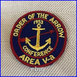 VERY RARE 1953 Order Of The Arrow V-A 5-A Conference OA BSA Patch