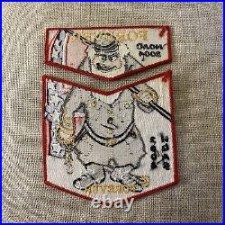 VERY RARE 2004 NOAC CSA Boy Scout Forever 2 Piece Patch In Mint Condition