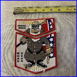 VERY RARE 2004 NOAC CSA Boy Scout Forever 2 Piece Patch In Mint Condition