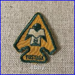 VERY RARE Vintage BSA Boy Scouts Order Of The Arrow OA Yustaga Lodge Arrow Patch