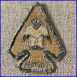 VERY RARE Vintage BSA Boy Scouts Order Of The Arrow OA Yustaga Lodge Arrow Patch