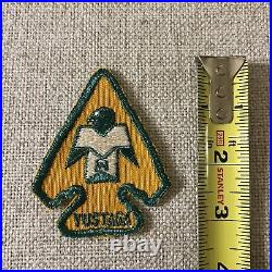 VERY RARE Vintage BSA Boy Scouts Order Of The Arrow OA Yustaga Lodge Arrow Patch