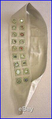 VINTAGE 1930's 1940's BOY SCOUTS SASH with 18 PATCHES MERIT BADGES MAKE OFFER