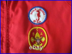 VINTAGE 1970s-80s BOY SCOUT JACKET with39 PATCHES TALON ZIPPER- Sz 16 (MENS SMALL) VINTAGE 1970s-80s BOY SCOUT JACKET with39 PATCHES TALON ZIPPER- Sz 16 (MENS SMALL)