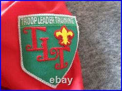 VINTAGE 1970s-80s BOY SCOUT JACKET with39 PATCHES TALON ZIPPER- Sz 16 (MENS SMALL) VINTAGE 1970s-80s BOY SCOUT JACKET with39 PATCHES TALON ZIPPER- Sz 16 (MENS SMALL)