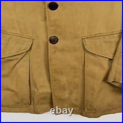 VTG 1920s Eisner Boy Scout Leader Norfolk Jacket & Patches 4 Pocket Open Collar