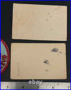 VTG 1952-53 OA QUEKOLIS LODGE 316 Order of the Arrow PATCH & MEMBERSHIP CARDS PA