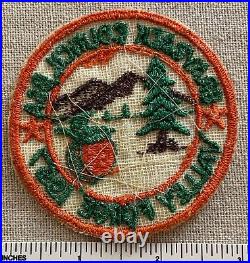 VTG 1957 GRAYBACK COUNCIL Boy Scout Valley Forge PATCH National Jamboree CP CA