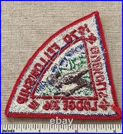 VTG 1970 OA QUEKOLIS LODGE 316 Order of the Arrow Fellowship PATCH Boy Scout WWW