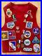 VTG-60s-Boy-Scout-Vest-Many-Patches-Stars-Ribbon-Pins-Medals-BSA-Illinois-NICE-01-za