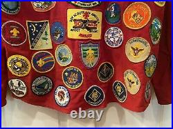 VTG BSA jacket with patches Den Leader Bay Area Hiking Rim Of The Bay