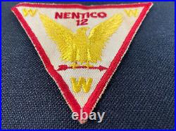 VTG Boy Scout Patches Nentico 12 Order Of Arrow Broad Creek Baltimore 1950s 60s