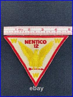 VTG Boy Scout Patches Nentico 12 Order Of Arrow Broad Creek Baltimore 1950s 60s