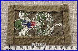 VTG FIRST CLASS SCOUTMASTER Boy Scout Early Position Badge PATCH Leader 1920s