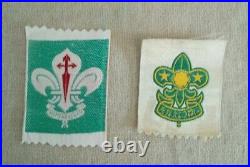 VTG Japan Spain Israel Philippines Boy Scout rank patch lot c. 1950s early 60s