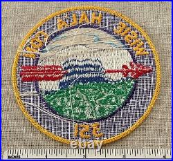 VTG OA WISIE HAL'A CON LODGE 351 Order of the Arrow Round PATCH Boy Scout WWW