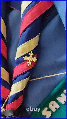 VTG Spain Girl Guide uniform 1960s / patches / Scout badges