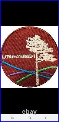 Very Rare 2019 24th Scout World Jamboree Latvia contingent patch