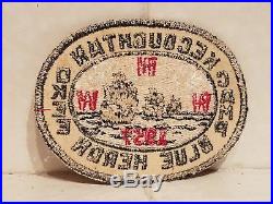 Very Rare Vintage 1957 Camp Kecoughtan Okee Blue Heron BSA Boy Scout Patch