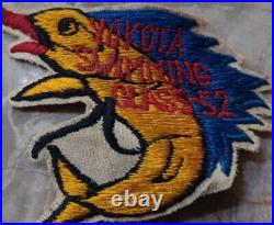 Very Rare Yokota Swimming Class 1952 Fish Patch Boy Scouts BSA Cant Find Another