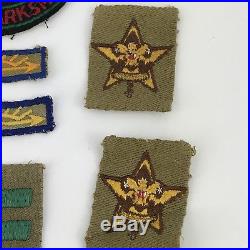 Vinatge Boy Scout Eagle Scout Lot Of 14 Rare Felt Patches Badge