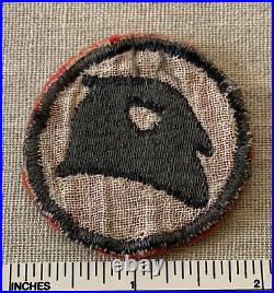Vintage 1920s Early 30s Boy Scout OWL PATROL Felt Badge PATCH NO BSA Red Black