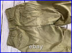 Vintage 1930/40s Boy Scouts Twill Uniform with Belt Pants Pins Member ID Patches