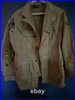 Vintage 1930's Boy Scout Safari Style Jacket With 22 Patches