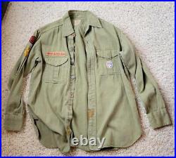 Vintage 1930s BSA Senior Boy Scouts Uniform Type 2 Eagle Patch KRS Greensboro NC