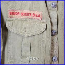 Vintage 1930s BSA Senior Boy Scouts Uniform Type 2 Eagle Patch KRS Greensboro NC