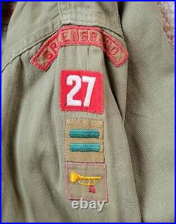 Vintage 1930s BSA Senior Boy Scouts Uniform Type 2 Eagle Patch KRS Greensboro NC