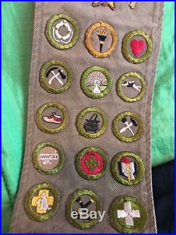Vintage 1930s Boy Scouts Of America Lot Patches Pins