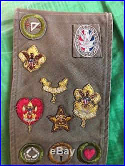 Vintage 1930s Boy Scouts Of America Lot Patches Pins