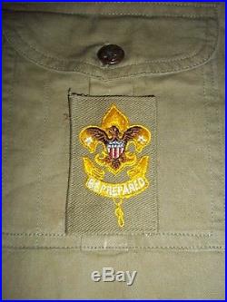 Vintage 1937 Boy Scout National Jamboree Uniform & Patches
