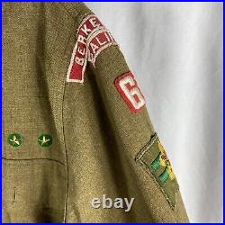Vintage 1940s BSA Boy Scouts Shirt with Patches Berkeley, CA