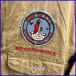 Vintage 1940s Boy Scouts Of America BSA Uniform Eagle Scout Felt Patches OK City