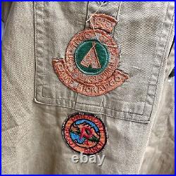 Vintage 1940s Boy Scouts Of America BSA Uniform Eagle Scout Felt Patches OK City