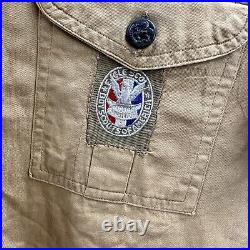 Vintage 1940s Boy Scouts Of America BSA Uniform Eagle Scout Felt Patches OK City