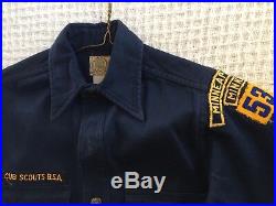 Vintage 1940s Cub Boy Scouts Uniform Lot Shirts Pants Hat Badges Patches Belt