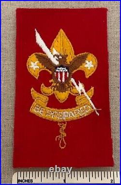 Vintage 1940s EXPLORER EMERGENCY SERVICE Boy Scout PATCH BSA Uniform Badge